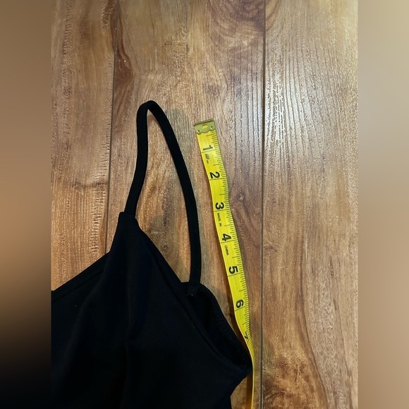 Boohoo night black ruffle hem mini dress - Picture 8 of 13